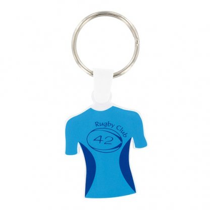 Porte Clés Forme Rigide Publicitaire En Plastique Polystyrène Choc Maillot T Shirt