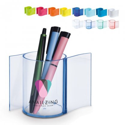 Pot à Crayons Promotionnel En Plastique Polystyrène Cristal AILES