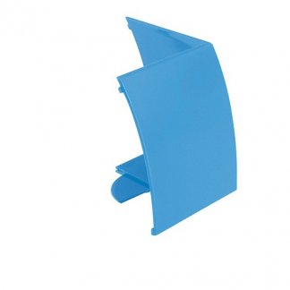 Pot à crayons publicitaire en cristal polystyrène - Bleu - MIX COLOR BOX