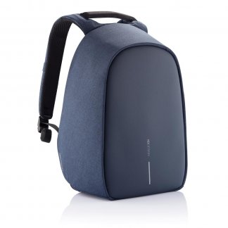 Sac à dos personnalisé antivol en bouteilles plastiques recyclées - 18L - Bleu marine - BOBBY HERO REGULAR