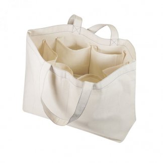 Sac à légumes personnalisable en coton biologique - 300g - 40x35x15cm - Ouvert - VEGY