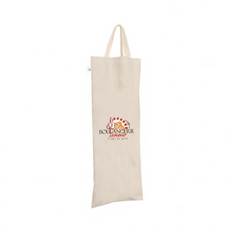 Sac à pain publicitaire en coton biologique - 120g - 65x22 cm - sac à pain - RANCHI