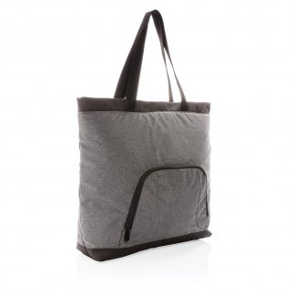 Sac cabas isotherme publicitaire en bouteilles plastiques recyclées - 37x39x11cm - FARGO