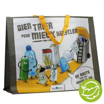 Sac Cabas Sur Mesure Promotionnel En Bouteilles Plastiques Recyclées 5 PET