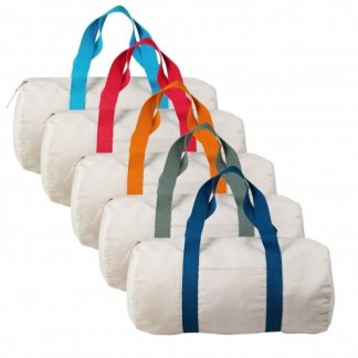 Sac de sport polochon publicitaire en coton recyclé - 240g - 5 couleurs - MAGNUM