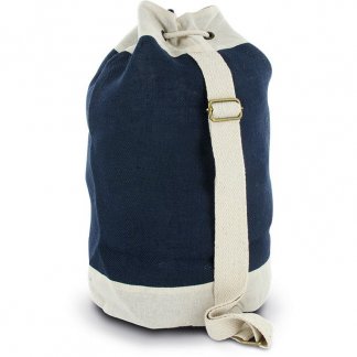 Sac marin publicitaire en jute et coton - Dos - RUCKSACK