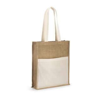 Sac publicitaire en toile de jute et coton - NEEDIS