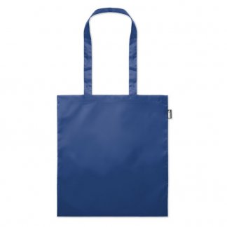 Sac shopping personnalisable en bouteilles plastiques recyclées - Bleu 2 - 110g - 38x42cm - TOTEPET