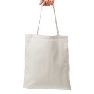 Sac shopping personnalisé en coton biologique - 150g - 38x42cm - porté main - BIOLO