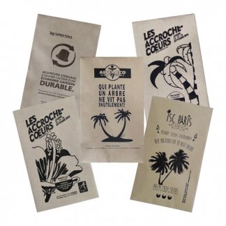 Sachet de graines exotiques en papier kraft personnalisé - GRAINES EXOTIQUES