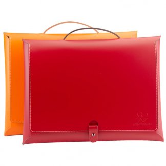 Sacoche promotionnelle en cuir recyclé - 2 couleurs - SYNCOCHE