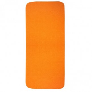 Serviette sport personnalisée en bouteilles plastiques recyclées - 30x80cm - orange - GYMTO