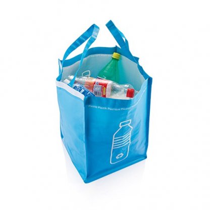 Set De 3 Sacs à Déchets Recyclables Publicitaire Ouvert THREEBAG