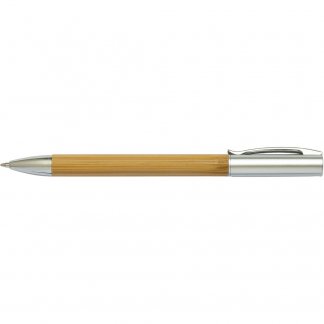 Stylo bille en bambou personnalisable - BAMBOO CUB