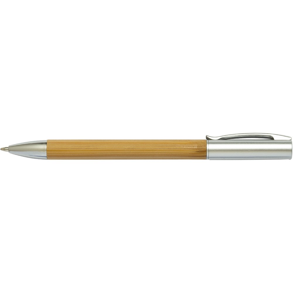 Lot 50 Stylos à Bille Rétractables En Bambou - Écologiques, Confortables, Idéaux Bureau Et École