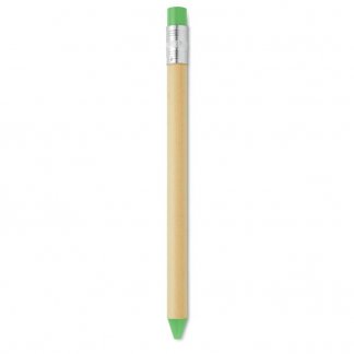 Stylo bille en carton personnalisable - vert anis - STOMP PEN