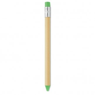 Stylo bille en carton personnalisable - vert anis - STOMP PEN