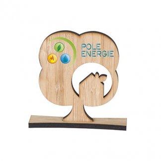 Trophée à votre forme en bambou - arbre - COUPE