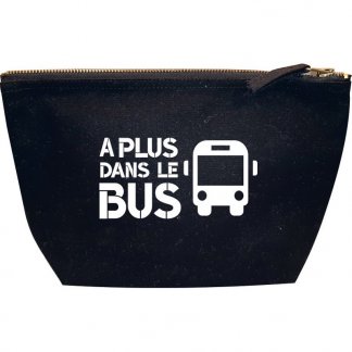 Trousse de voyage ou cosmétique publicitaire en coton - 400g - foncé - ELLORA