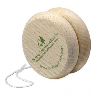 Yoyo publicitaire en bois certifié - YOWOOD