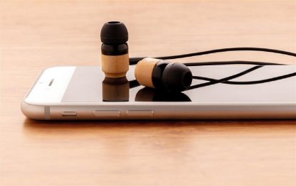 Écouteurs Promotionnels Sans Fil En Bambou Smartphone ROUND SOUND