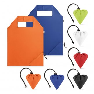 Sac Shopping Pliable Promotionnel En PET Recyclé 42x37cm BEIRA Toutes Couleurs