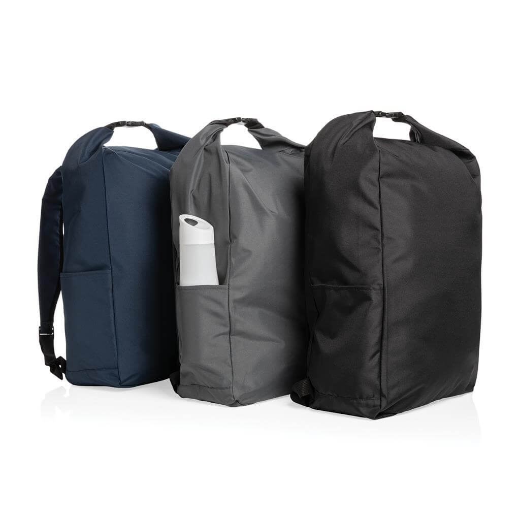 Sac à dos rolltop personnalisé en PET recyclé – IMPACT AWARE
