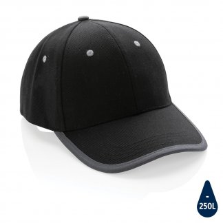 Casquette promotionnelle en coton recyclé - 6 pans - 280g - IMPACT