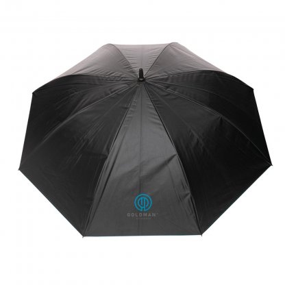 Parapluie Bi Couleur 27 Pouces En PET Recyclé Bleu Logo