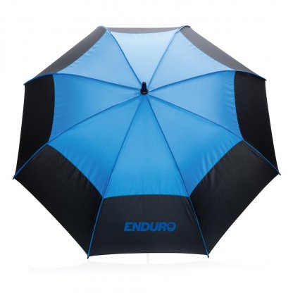Parapluie Tempête 27 Pouces En PET Recyclé Turquoize Logo