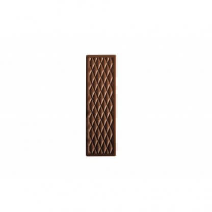 Carte De Voeux Avec Barre De Chocolat Bio 10g LE PETIT CARRE Chocolat Ouvert