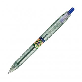 Stylo Bille Publicitaire En PET Recyclé PILOT B2P ECOBALL Bleu Rechargeable