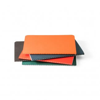 Carnet A7 Publicitaire Reliure Cousue En Carton Et Papier Recyclé RAYSSE Toutes Couleurs