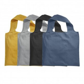 Sac Shopping Pliable Personnalisable En Coton Recyclé 140g 36x44cm INZECO