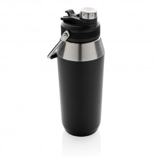 Bouteille Isotherme Avec Bouchon Double Fonction Personnalisable En Acier Inoxydable 1L TENORIXL