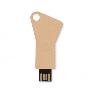 Clé USB Promotionnelle En Forme De Clé En Papier FORUSB