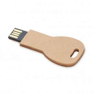 Clé USB Promotionnelle En Forme De Clé En Papier PAPCLE
