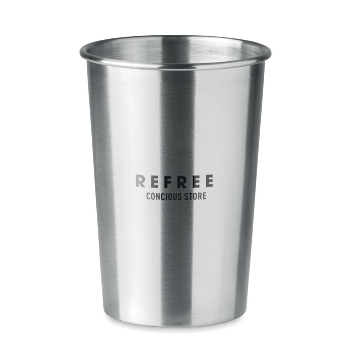 Gobelet Pliable En Acier Inoxydable Ferrino - 180ml, 6.5cm Diamètre, Idéal Camping, Voyage