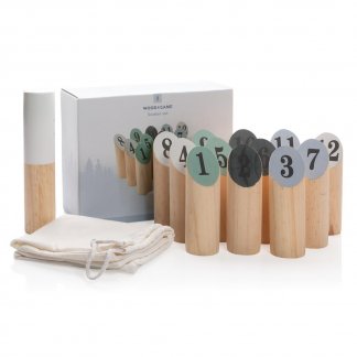 Jeu De Quilles Scandinaves Promotionnel En Bois MOLKOIS