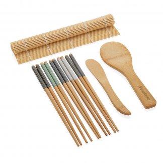 Kit De Fabrication De Sushis Personnalisable En Bambou PORITO