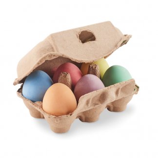 Lot De 6 Craies Personnalisable Dans Une Boîte à œufs TAMAGO