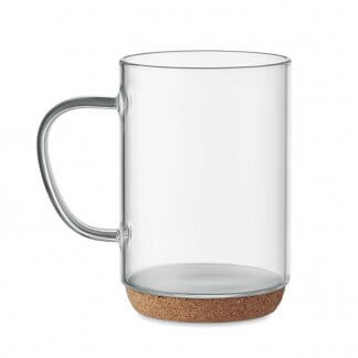 Mug Publicitaire En Verre Borosilicate 400ml LISBO