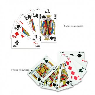 Jeu De Bridge Personnalisable 55 Cartes UNIBRIDGE