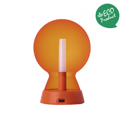 Lampe Sans Fil En ABS Biodégradable BIO LAMP Orange