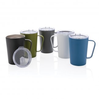 Tasse moderne en acier inoxydable recyclé promotionnelle - 420ml - TASSMO