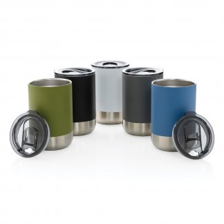 Mug design isotherme en acier inoxydable recyclé publicitaire - 420ml - UGO