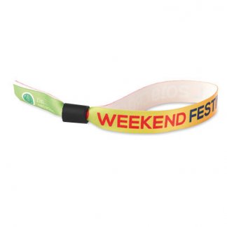 Bracelet Publicitaire En PET Recyclé EUROPEAN FESTIVAL