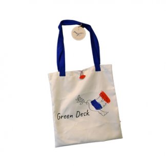 Tote-bag promotionnel en polyester recyclé SEAQUAL - 225g - 42x38cm - AQABA