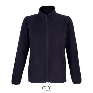 Veste Polaire Femme Personnalisée En Polyester Recyclé 280g FACTOR WOMEN Bleu Marine Face