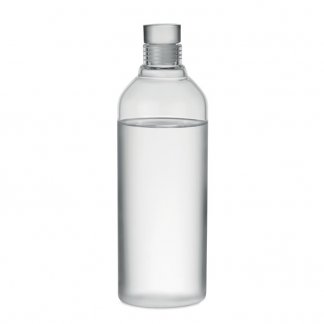 Bouteille en verre personnalisée avec bouchon antifuite - 1L - LARGE LOU